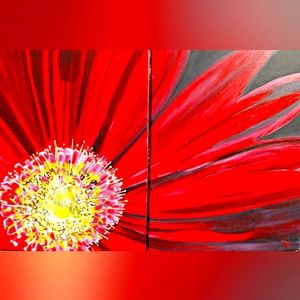 Cue The Sun Original Painting